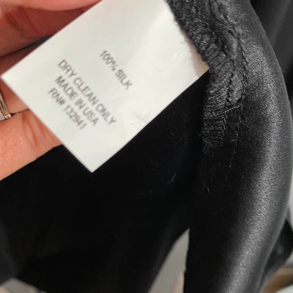 Amanda Uprichard 100% Silk Shirt Dress NWT Size Medium - Picture 5 of 7